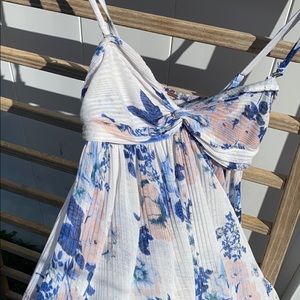 Free People SUPER SOFT Flowy Sheer Dress